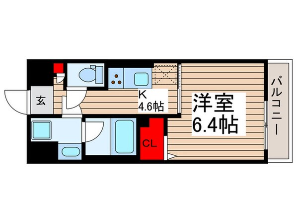 H&K KASHIWA HILLSの物件間取画像